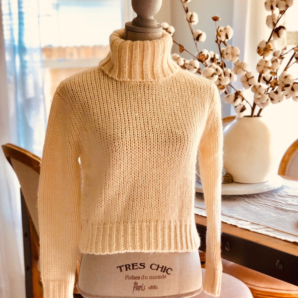 J Crew Chunky turtleneck sweater - Picture 5 of 8